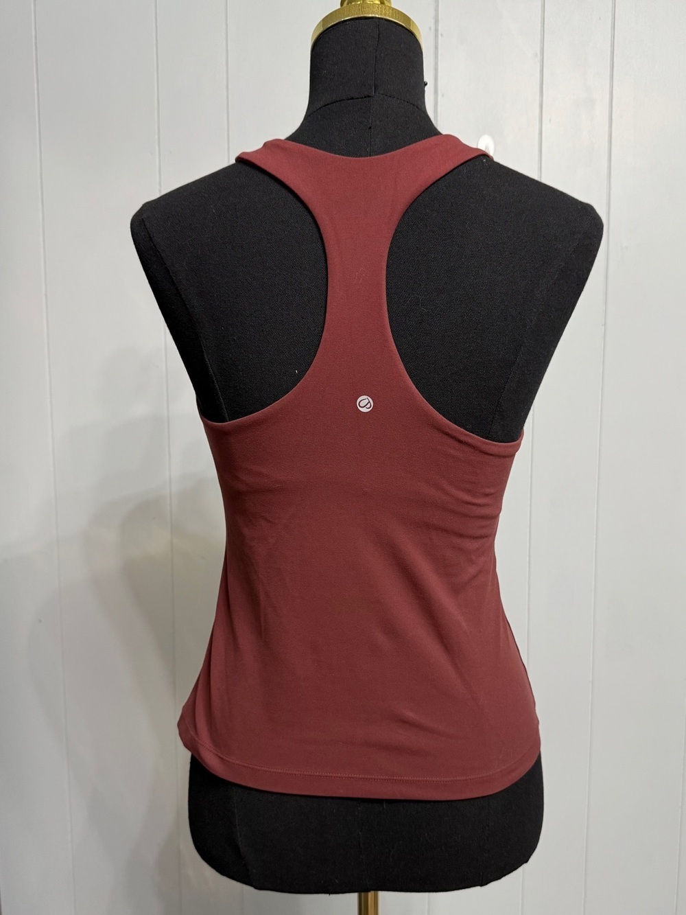 CRZ YOGA Racerback Tank Top in Burgundy